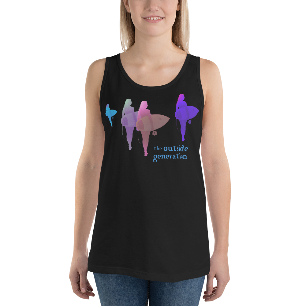 The Outside Generation - Water Girl - Men’s Staple Tank Top | Bella + Canvas 3480