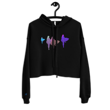 The Outside Generation - Water Girl 1 - Women's Cropped Hoodie - Bella + Canvas 7502