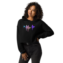 The Outside Generation - Water Girl 1 - Women's Cropped Hoodie - Bella + Canvas 7502