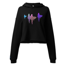 The Outside Generation - Water Girl 1 - Women's Cropped Hoodie - Bella + Canvas 7502