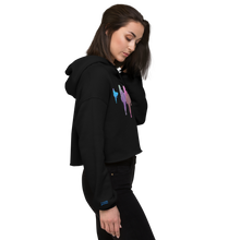 The Outside Generation - Water Girl 1 - Women's Cropped Hoodie - Bella + Canvas 7502